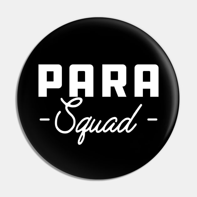 PARA SQUAD Pin by KC Happy Shop