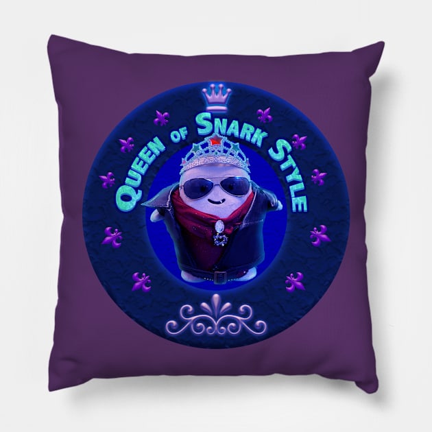 Queen of Snark Style Pillow by The MariTimeLord