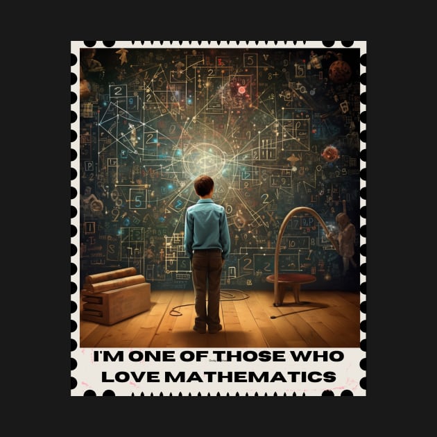 I'm One Of Those Who Love Mathematics by Positive Designer