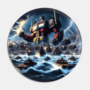 Transformers Knight #5 Pin