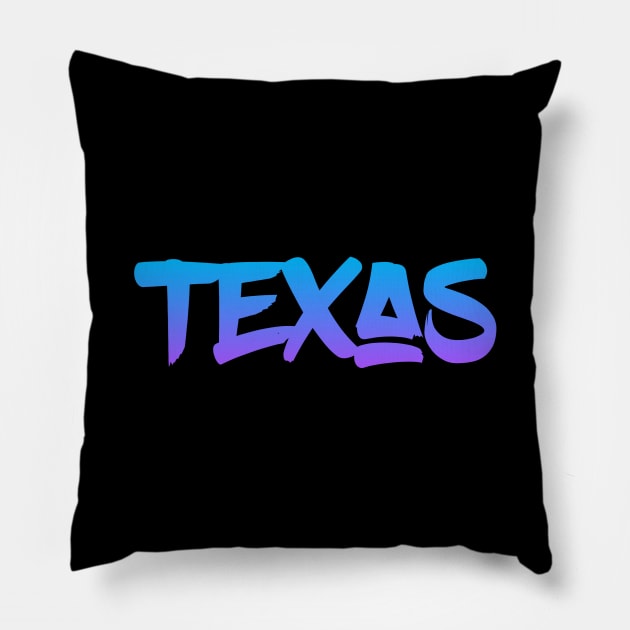 Texas Pillow by Dale Preston Design