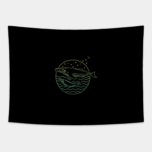 Whales - Color Tapestry