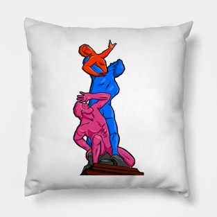 Renaissance statue Pillow