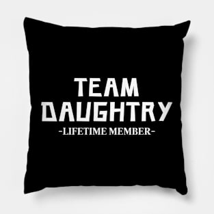 Team daughtry Pillow