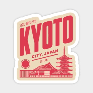 Kyoto City Japan Magnet
