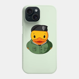 Military Beret Rubber Duck Phone Case