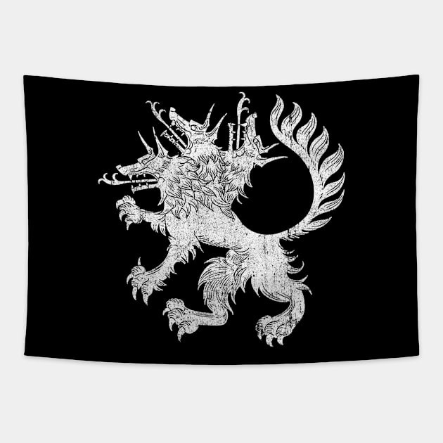 Cerberus Tapestry by huckblade