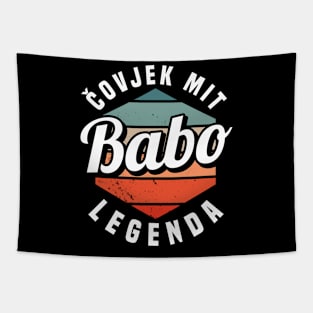 Babo Bosnia Father Bosnian Dad Balkan Bosna Tapestry