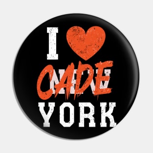 I Heart Cade York Pin