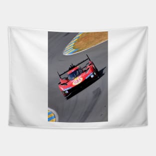 Ferrari 499P no51 24 Hours of Le Mans 2023 Tapestry