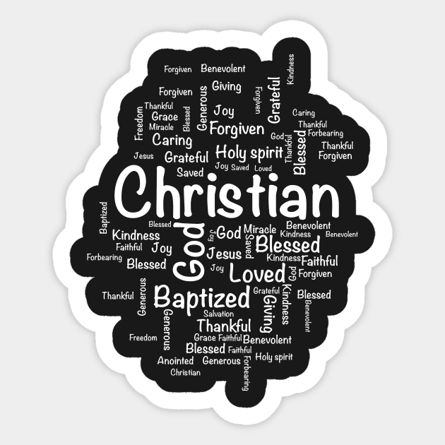 Religious Stickers  Christian Stickers Graphic by