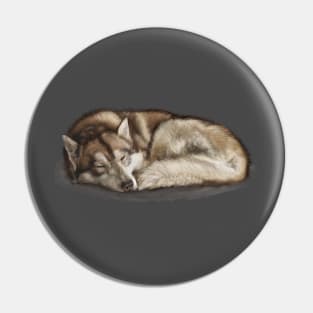 The Siberian Husky Pin