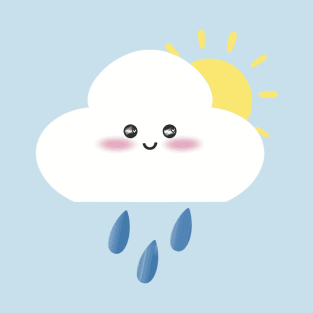 Cute Raining Cloud T-Shirt