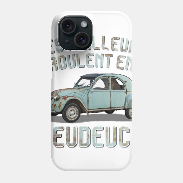 2CV rouille Phone Case by RomoneGrafik