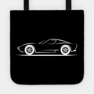 Lamborghini Miura P400 White Tote