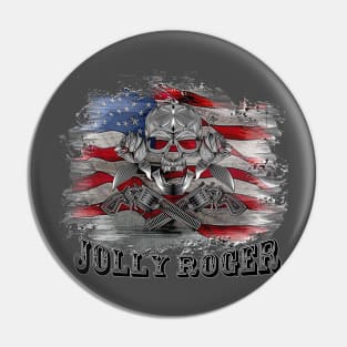 Jolly Roger Pirate Pin