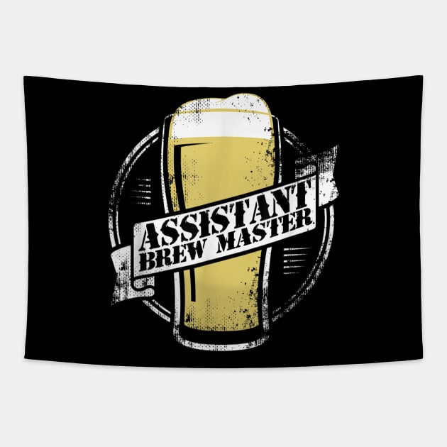 Assistant Brew Master Beer Brewing Tapestry by nellieuyangela