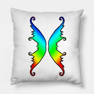 Fairy Wings Rainbow Pillow