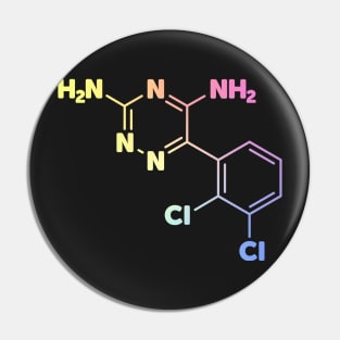 Lamotrigine / Lamictal Chemical Symbol - Bipolar Medication Pin