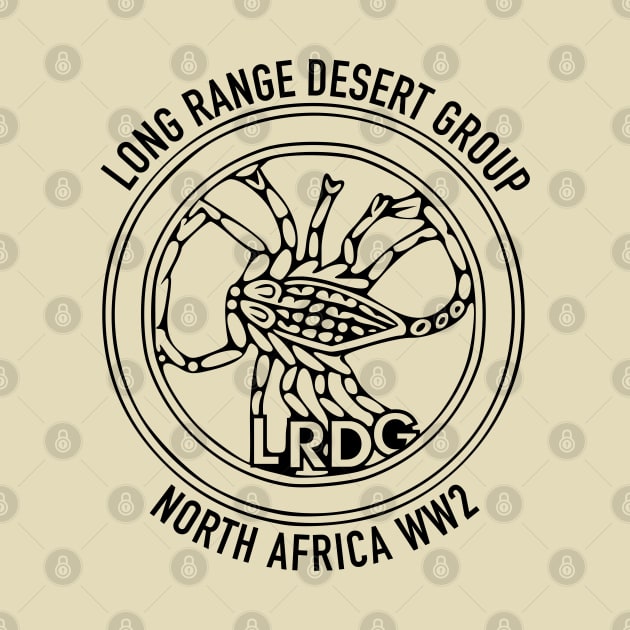 Long Range Desert Group LRDG by TCP