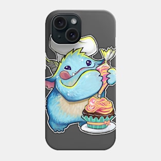 Cupcake puffling Phone Case