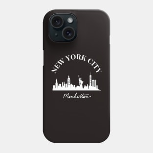 New York City Skyline Broadway Wall street Fifth avenue Times square New York New york Travel holidays Phone Case