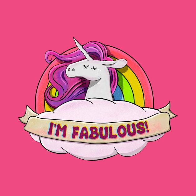 Fabulous Unicorn Rainbow by SamuelC23