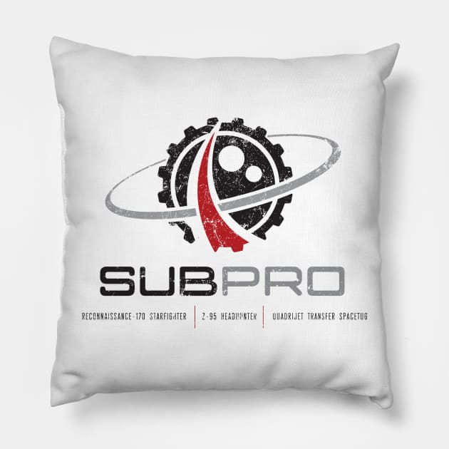 Subpro Pillow by MindsparkCreative