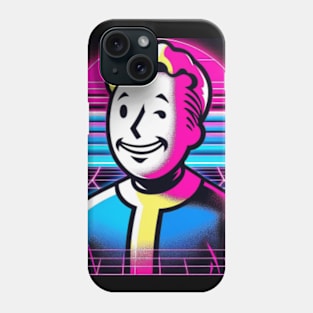 80s retro Vault B Phone Case