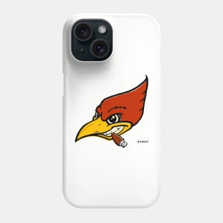 Crazed Woodpecker Automotive Mascot Phone Case