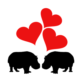 Hearts & Hippos T-Shirt