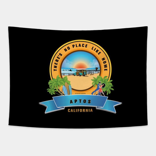 Aptos Californua Tapestry by PauHanaDesign