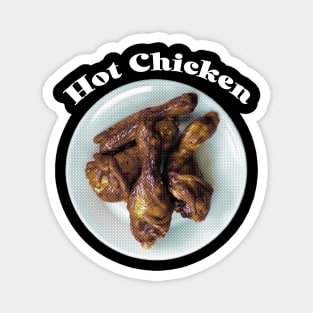 Hot Chicken - Dot Style Magnet