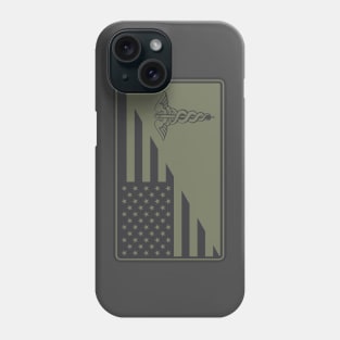 Combat Medic Patch (subdued) Phone Case