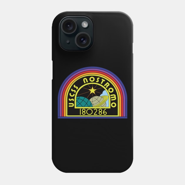 USCSS Nostromo patch Phone Case by Vicor12