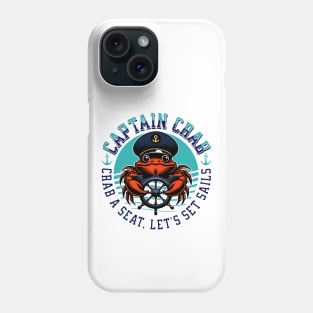 Captain crab Phone Case