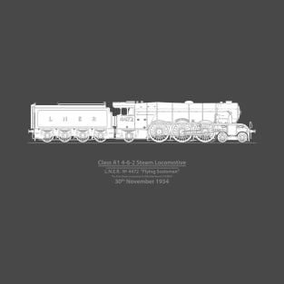 Flying Scotsman 1934 Speed Record 100 MPH T-Shirt