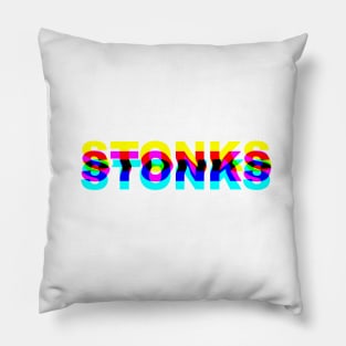 Stonks Wall Street Bets Takeover Pillow