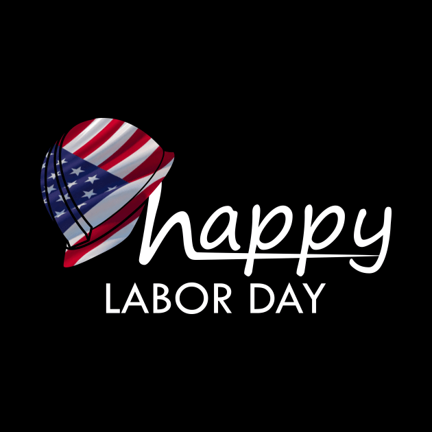 labor day. white lettering by HUMOR DESIGN GRAPHIC