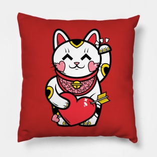 Neko Valentines Pillow