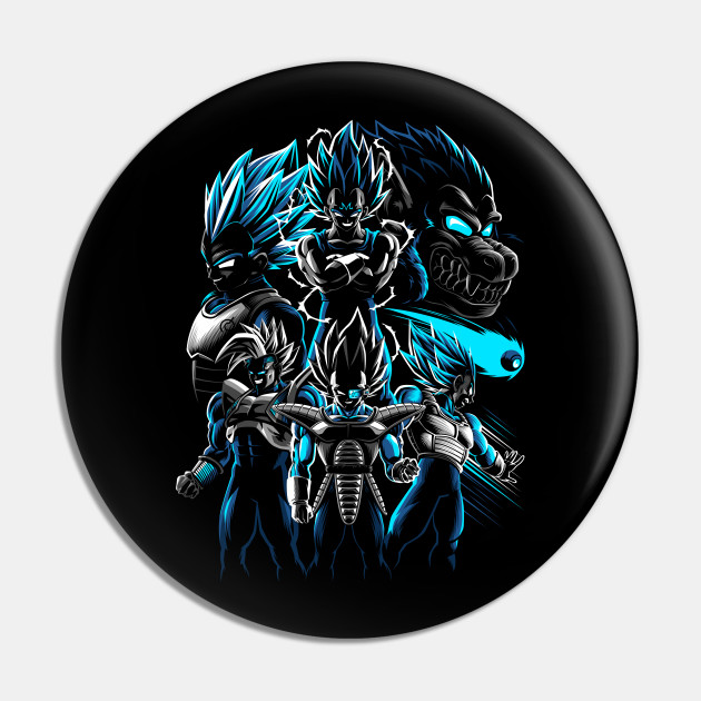 Transformations Of Prince Vegeta Pin Teepublic De Player is knocked down player health falls below 30% player has less than 1 ki gauge bardock strikes 20. teepublic