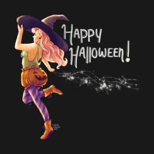 Happy Halloween Witch T-Shirt