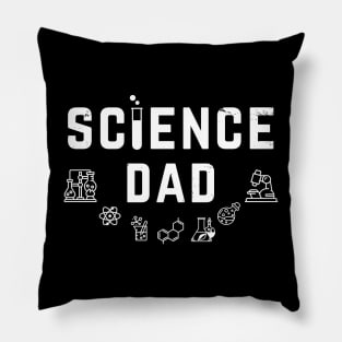 Science Dad Smart Father Pillow