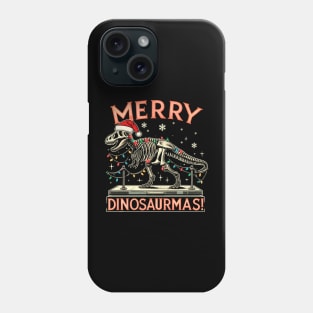 Funny Dinosaur Gifts Men Women Kids Dinosaur Ugly Christmas Phone Case