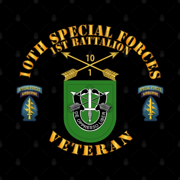 1st Bn, 10th Special Forces w Flash - SSI by twix123844