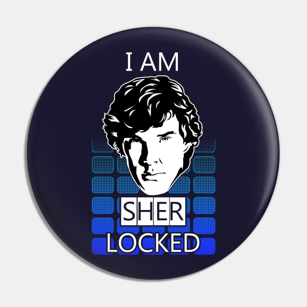 I Am SherLocked Pin by Fanisetas