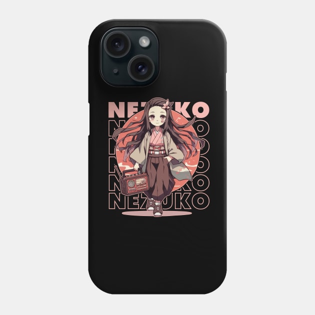 Nezuko Kamado Phone Case by Sacra Studio