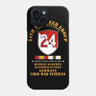 24th Engineer Group (Construction) - Kaiserslautern, Germany 1954 - 1972- w COLD WAR SVC X 300 Phone Case