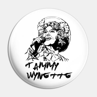 Tammy Wynette Pin