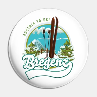 Bregenz austria to ski Pin